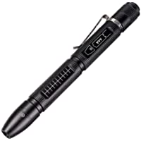Weltool M6 LED Penlight Pequeño- Mini linterna- lápices linterna con Clip de bolsillo- Sin deslumbramiento- haz uniforme…